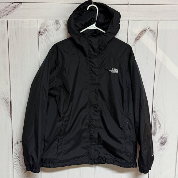 The North Face Women’s DryVent Waterproof Jacket XL Black EUC - Picture 1 of 12